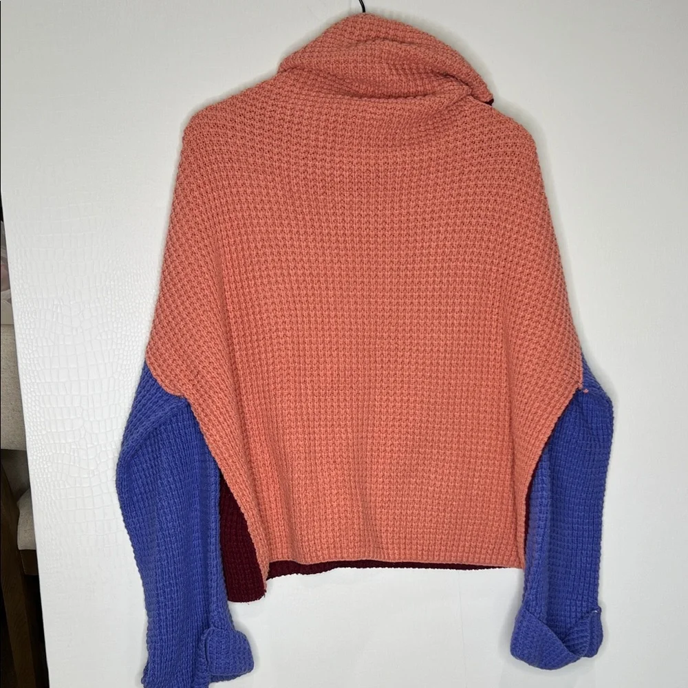 Free People Multicolor Turtleneck Sweater - Picture 6 of 6